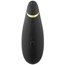 Вакуумний кліторальний стимулятор Womanizer Premium 2 Black - мініатюра 5