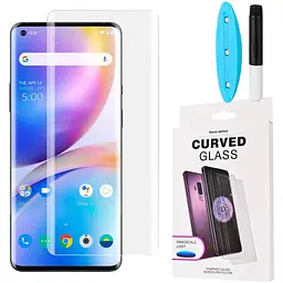 Захисне скло DK для OnePlus 8 UV Curved 010276 clear