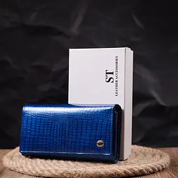 Жіночий шкіряний гаманець ST Leather 17х10х3 см acs0024169 - мініатюра 9