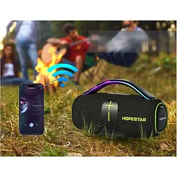 Портативна акустика Hopestar H85 70W Black [164092] - мініатюра 4