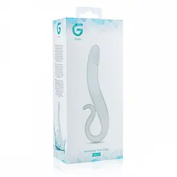 Скляний фалоімітатор Gildo Glass Dildo No. 14, 18 см (прозорий) - мініатюра 4