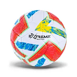 М'яч футбольний Extreme Motion FB25673(Red-Yellow) розмір №5, PU, ​​400 гр