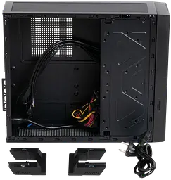 Корпус Vinga CS321B 400W Black - мініатюра 5