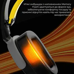 Навушники Ajazz AHM09 MAX 3-Mode Black (AHM09-MAX-BGY) - мініатюра 16
