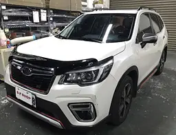 Дефлектор капота мухобойка HIC для Subaru Forester 2018- Оригінал (FH-SUB27) - мініатюра 2