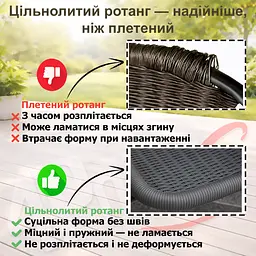 Комплект садових меблів 4Points Rapallo-4 з прямокутним столом 120x70x70см з чорною скляною стільницею