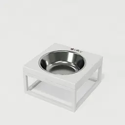 Hollky Base Solo S — миска на підставці для котів і маленьких собак (1 × 0,45 л) - мініатюра 2