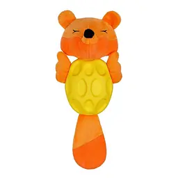 Іграшка для Собак BronzeDog Jumble М'яка Звукова Лиса 27 см помаранчева - мініатюра 3