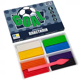 Пластилін Yes Football 8 кольорів 160 г (540712) - мініатюра 2