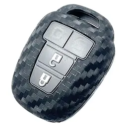 Чохол для автоключів Toyota ZB WC силікон карбон оригінал 979 (4 037)