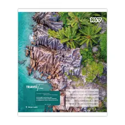 Зошит Yes Travel line А5 96 аркушів, клітинка (768826), в асортименті - мініатюра 2