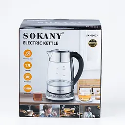 Електрочайник Sokany SK-09003 - мініатюра 6