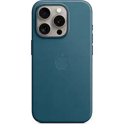 Чохол Apple FineWoven Case with MagSafe для iPhone 15 Pro Pacific Blue (MT4Q3ZM/A) [92957] - мініатюра 4