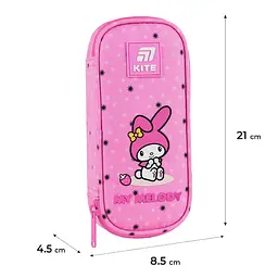 Пенал Kite HK рожевий (HK25-662-2) - мініатюра 3