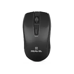 Мишка REAL-EL RM-308 Wireless Black (EL123200033) - мініатюра 8
