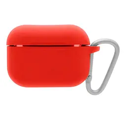 Чохол для навушників Blueo AirPods Pro Silicone Case+Carbine [Red] [49714]