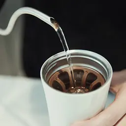 Термокружка Xiaomi Kiss Kiss Fish MOKA Smart Coffee Tumbler 430ml Red - мініатюра 6