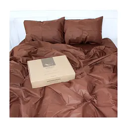 Постільна білизна MirSon Ranforce Elite 19-1217 Chocolate perla 143х210 (2200004669465)