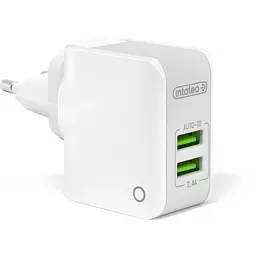 Зарядний пристрій Intaleo TCA242 (2USB2,4A) (white) (1283126477492)