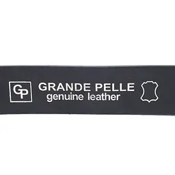 Шкіряний чоловічий ремінь GRANDE PELLE 3,4х120 см acs0026895 - мініатюра 4