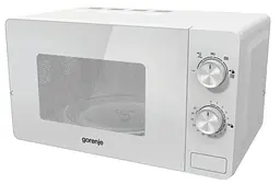 Мікрохвильова піч, 20л, мех. управл., 800Вт, білий Gorenje kuh0015100 - мініатюра 4