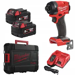 Шуруповерт ударний акумуляторний безщітковий 1/4" HEX MILWAUKEE, M18 FID3-502X, 226Нм - мініатюра 3