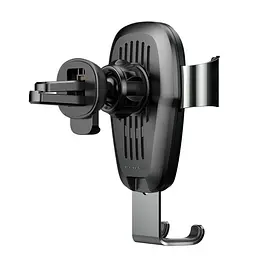 Автотримач із бездротовою зарядкою Baseus Metal Wireless Charger Gravity Car Mount Tarnish (WXYL-B0A) [64547] - мініатюра 4
