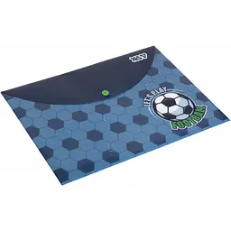Папка-конверт Yes Football А4 на кнопці (492379)