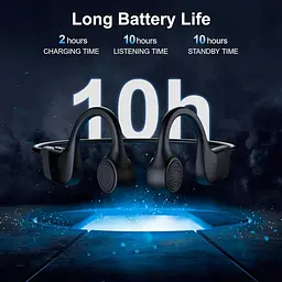 Бездротові навушники Hanmer Bone Conduction Bluetooth водонепроникні - мініатюра 5