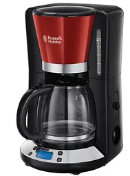 Кавоварка крапельна Colours Plus 1.25л мелена червоно-чорний Russell Hobbs kuh0015225