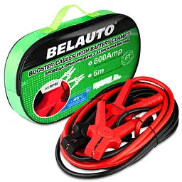Провода-прикурювачі Belauto 800A, 6м BP80