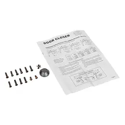 Дверний доводчик Dortec DT-63 Graphite 45-65 кг (63-00067) - мініатюра 10