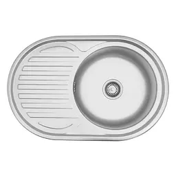 Кухонна мийка Kroner KRP Satin - 7750 (0,6 мм) (CV022787)