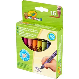 Набір трикутної воскової крейди для дітей Crayola 16 шт (52-016T) - мініатюра 4