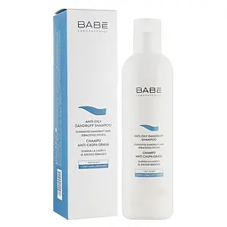 Шампунь проти лупи Babe Laboratorios Anti-Oily Dandruff Shampoo, для жирної шкіри голови, 250 мл - мініатюра 2