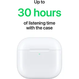 Навушники Apple AirPods 4 with Active Noise Cancellation (MXP93ZE/A) - мініатюра 7