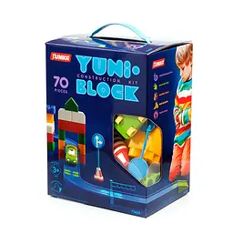 Конструктор дитячий YUNI-BLOK 71429, 70 великих деталей