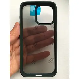 Прозорий чохол для iPhone 15 Pro Max (6.7") Spigen Ultra Hybrid Frost Green ACS06569 - мініатюра 4