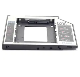 Зовнішня кишеня Gembird HDD 2,5" для ноутбука в отсек CD-ROM MF-95-02 (12.5 мм) (MF-95-02) - мініатюра 4