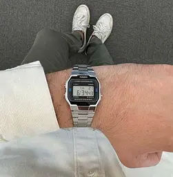 Годинник Casio A163WA-1QES - мініатюра 5