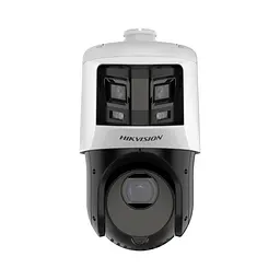 IP PTZ-відеокамера 6Mp+4Mp Hikvision DS-2SE4C425MWG-E/26 F0 f=2.8mm+4.8-120mm, ІЧ+LED, 25x зум (99-00020654)