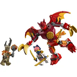 Конструктор LEGO Ninjago Бойовий набір робота Дракона Кая 85 деталей (71851) - мініатюра 4