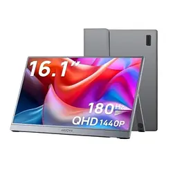 Монітор портативний 16.1" Z3FC + Case, Gray, IPS, 2560x1440 Arzopa teh0028057