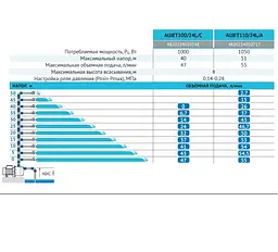 Насосная станция Rudes AUJET 110 - мініатюра 3