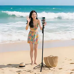 Селфі-монопод Ulanzi TT23 Auto-Tracking Selfie Stick Tripod (T168) - мініатюра 10