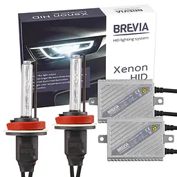 Комплект ксенону Brevia Н11 4300К + Super Slim Canbus (15943) - мініатюра 1