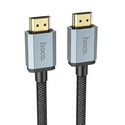 Кабель HOCO US03 HDTV 2.1 Male to Male 8K ultra HD data cable(L=1M) Black (о)