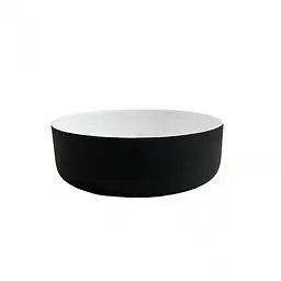 Умивальник Adamant ARENA Black-White 360x360x113 мм, штучний камінь - мініатюра 2