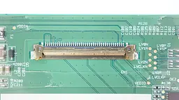 Матриця 14.0 HB140WX1-100 1366х768, 40pin, LED, NORMAL, глянцева, роз'єм ліворуч знизу для ноутбука - мініатюра 2