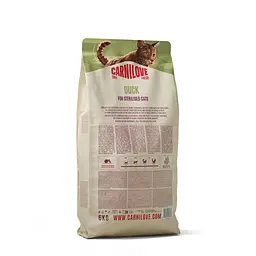 Сухий корм для стерилізованих котів Carnilove True Fresh Duck Sterilised суперпреміум качка 6 кг - мініатюра 2